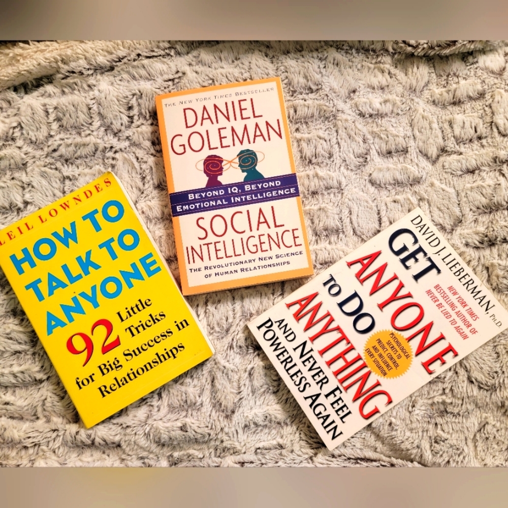 Three Social Skills Self Help Books